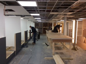 Gary and the rest of the team putting in the hard work.