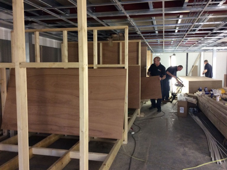 Our new Electrical & Plumbing centre is looking good!