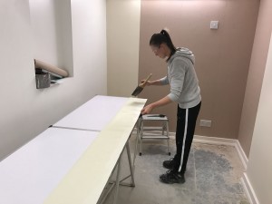 Shawnie and James are really enjoying their decorating courses so far!