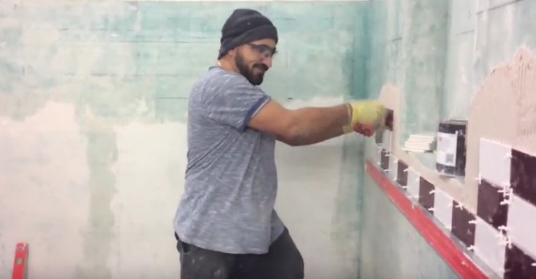 Short Courses: Tiling students working hard