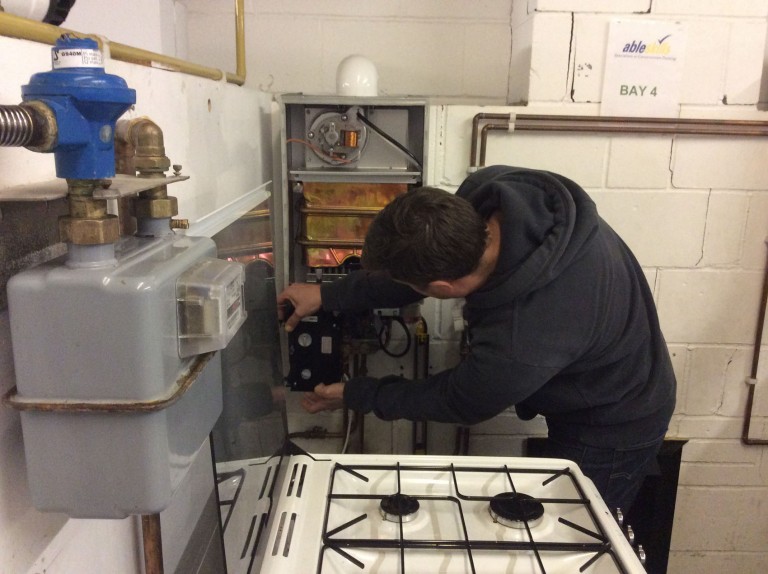 Gas courses in action this week at Able Skills!