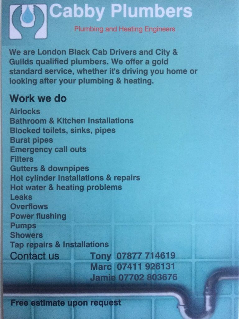 Success Story - 'Cabby Plumbers' launch business after Able Skills Plumbing Course