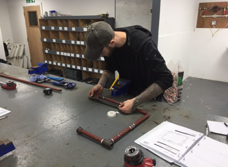 Former University student turns to Plumbing Courses