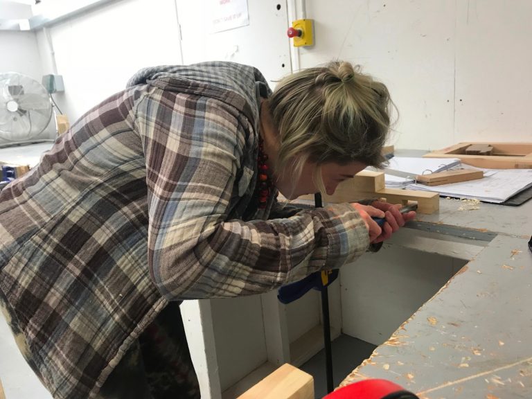 Carpentry Courses: Meet students Sarah & Nathan!