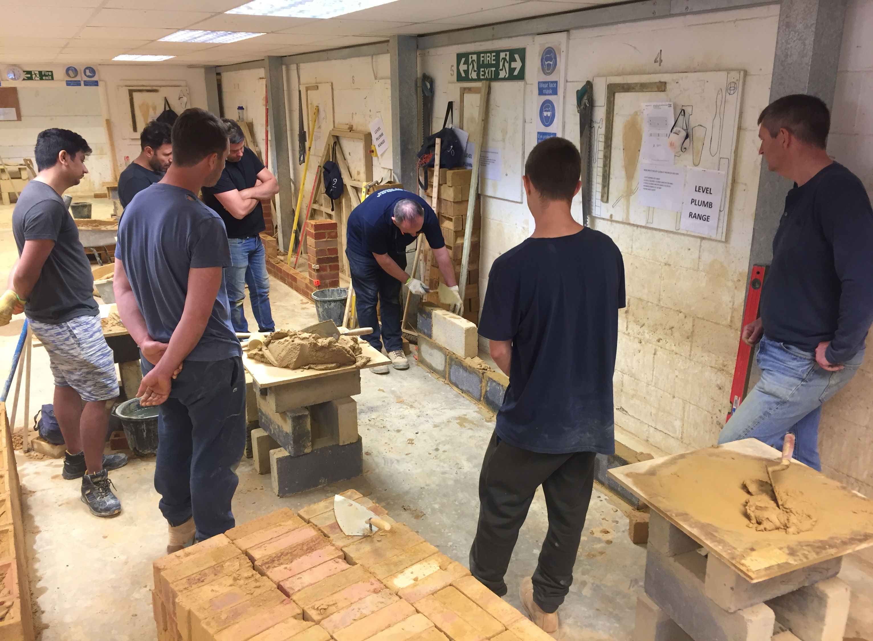 bricklaying courses