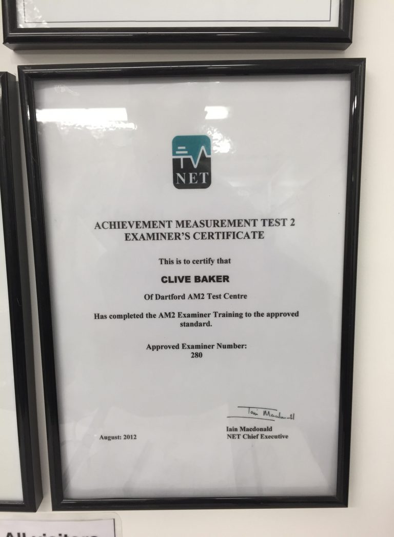 From Student To Master With AM2 Centre Manager Clive Baker