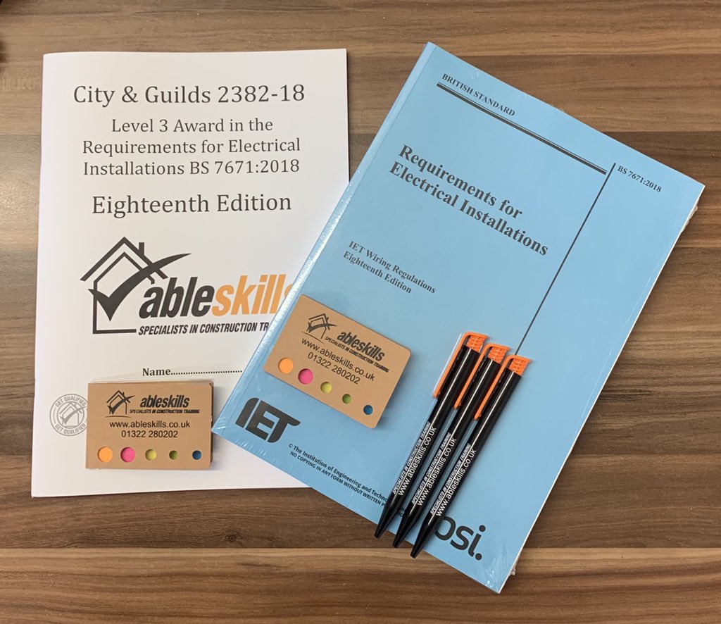 18th edition courses