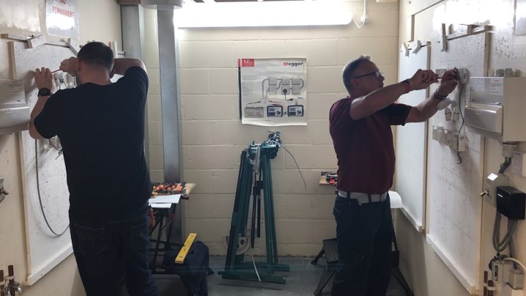 LIVE Footage Of Our Electricial Courses