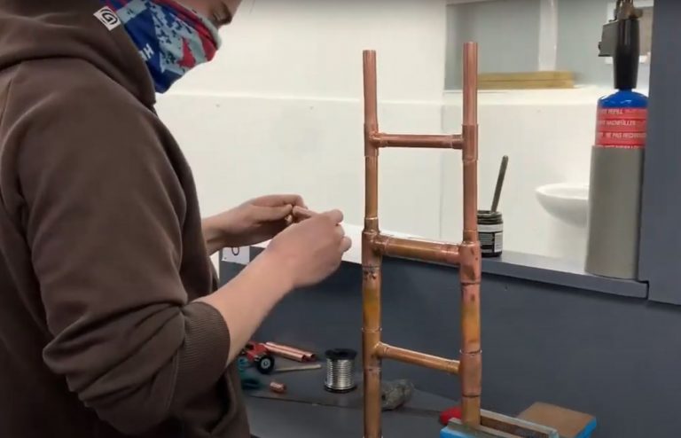 Back in the swing of things with our Plumbing courses!