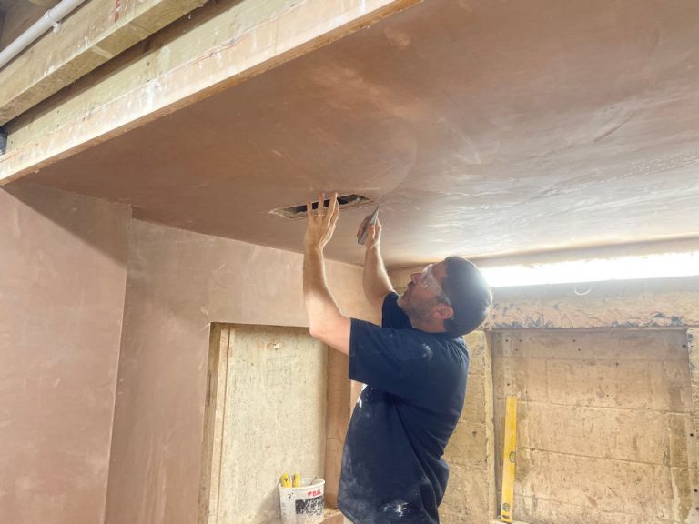 Student Stories, Andrew, Plastering