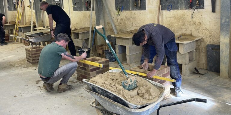 What you can learn on an 8-week bricklaying course